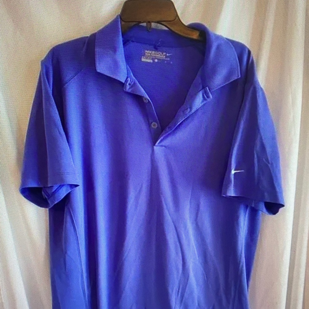 Nike Men's Deep Blue Polo Shirt